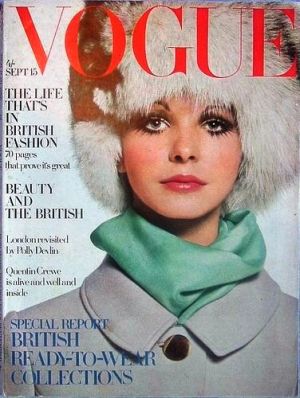 Vintage Vogue magazine covers - wah4mi0ae4yauslife.com - Vintage Vogue UK September 1968-Maudie James.jpg
